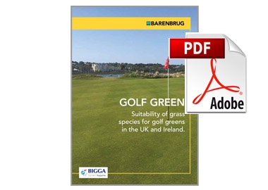 Golf Green Trials booklet thumbnail