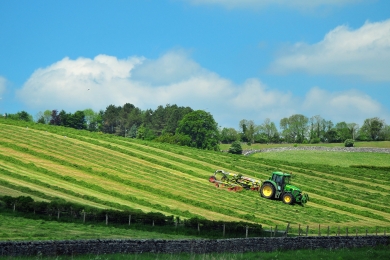 Silage Field Tractor